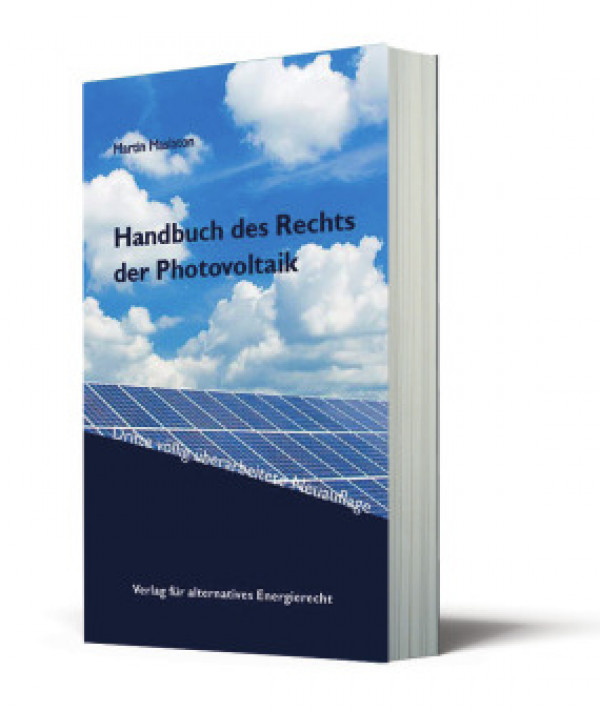 Bild zu Handbuch des Rechts der Photovoltaik | Dritte, völlig überarbeitete Neuauflage