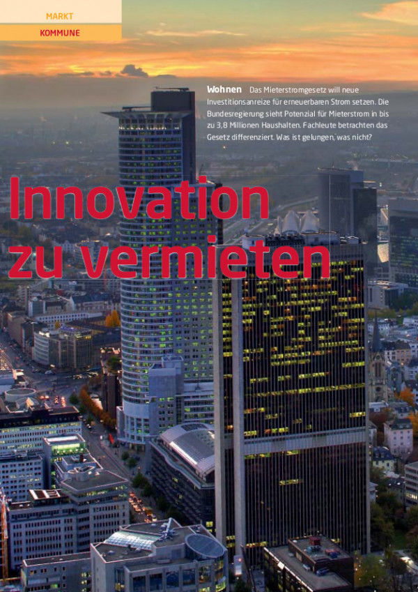 Bild zu Innovation zu vermieten